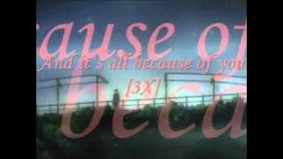 Because of you - Sabrina lyrics