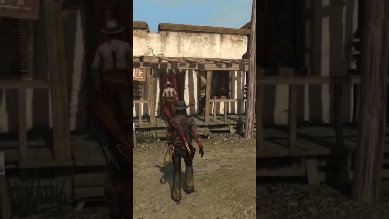 rdr1-Arthur appears IN GAME 