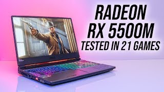 MSI Alpha 15 Gaming Benchmarks - RX 5500M Tested in 21 Games!