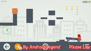 Brain Physic Level 2-48 Brain it on the wooden truck level 2-48 Android Solution