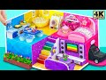 Build Amazing Modern Miniature House with 4 Craft Rooms from Cardboard | DIY Miniature House #55