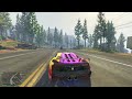 GTA 5 Ultra Realistic Graphics - Lamborghini Aventador Drive (4K 60FPS) 🌠