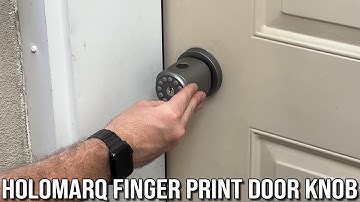 Holomarq Fingerprint Smart Door Knob