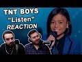 Singers Reaction/Review to "TNT Boys - Listen (The World's Best)"