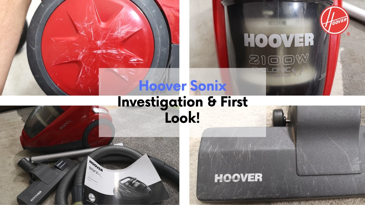 A FREE Hoover Sonix Bagless Cylinder - First look and a MAJOR filter clean!