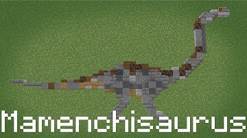 Minecraft | How To Build: Mamenchisaurus