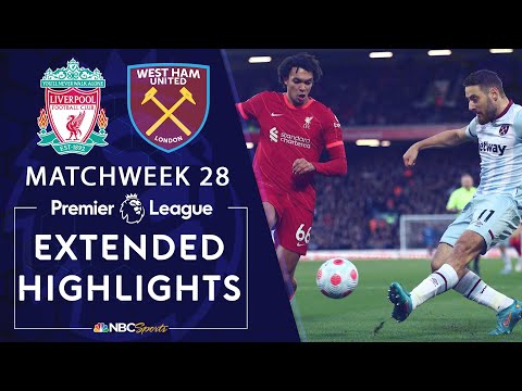 Liverpool v. West Ham United | PREMIER LEAGUE HIGHLIGHTS | 3/5/2022 | NBC Sports