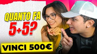 Se indovini la RISPOSTA, Vinci 500€!