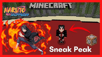 [MCPE/MCBE Naruto] Itachi Command Sneak Peak