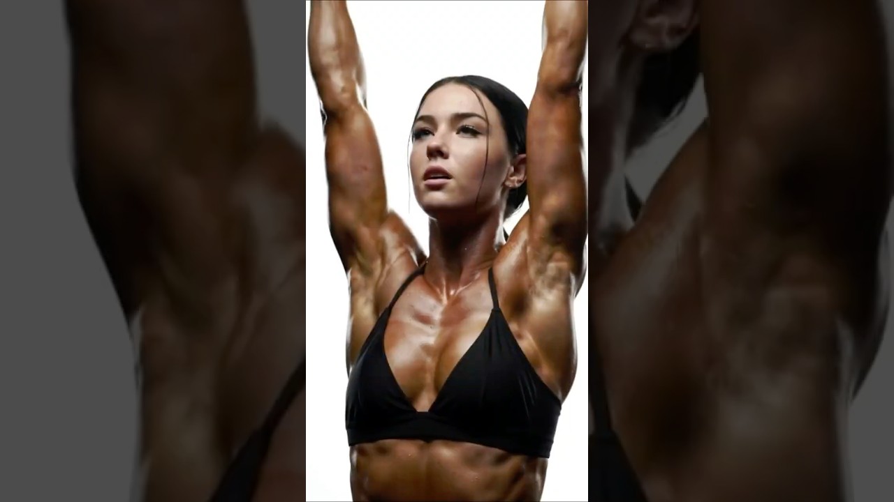 USA's Muscular Fitness Girl Goes Viral for Raw Gym Power Scene | GymWaleScene 
