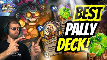 🎈⚔️ EASY LEGEND with BUBBLE PALLY! Hearthstone Guide & Gameplay 💥
