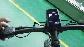 34.Yonglin Display P03 How to set the speed limit to 25 kmh