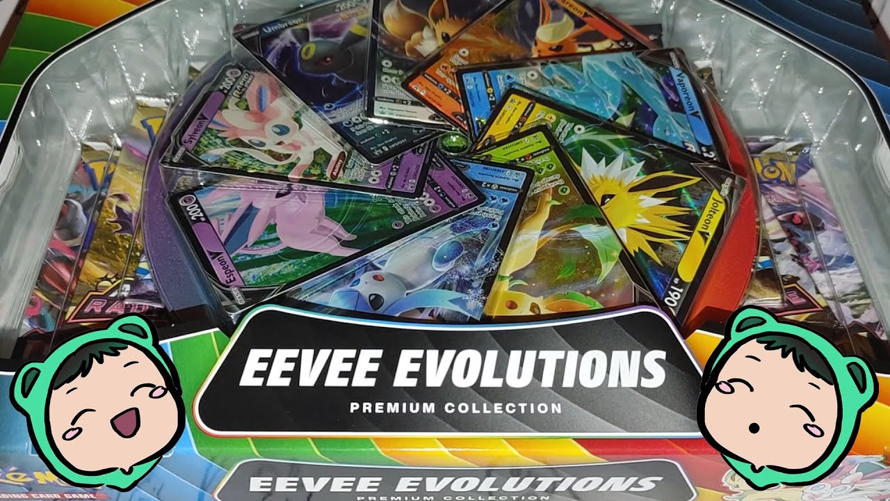 Unboxing: Pokemon Trading Card Game Eevee Evolution Premium Collection 