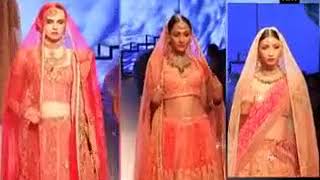 Lisa Hayden dazzles ramp for friend Tarun Tahiliani at 2015 IBFW