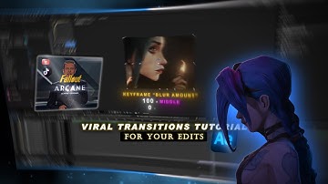 Viral Transitions Tutorial for Tiktok and Youtube edits