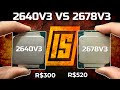 Duelo de peso Pesado Xeon | E5 2640v3 vs E5 2678v3 Unlock | Render, Jogos e Lives | RTX 3070