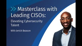 Masterclass with Leading CISOs: Elevating Cybersecurity Talent by SANS Institute 192 views 2 weeks ago 29 minutes