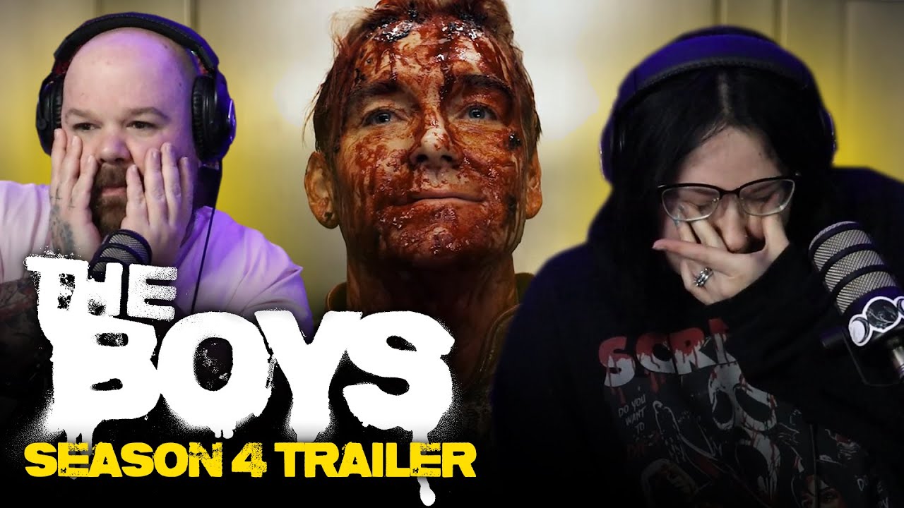 *THE BOYS* SEASON 4 already has us STRESSED! (TRAILER REACTION)