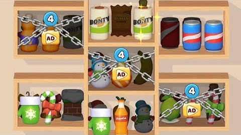 Goods Puzzle Sort Challenge Level 44 Game Walkthrough || Goods Puzzle Sort Match Game