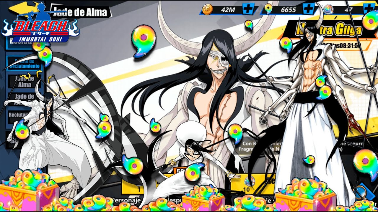 BLEACH IMMORTAL SOUL SUMMON ESPAÑOL NOITRA!! YouTube