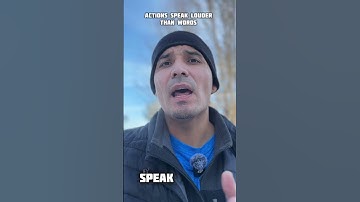 Actions Speak Louder Than Words—Start Proving It Today