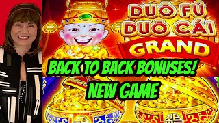 NEW! Back to Back Bonuses! Duo Fu Duo Cai Grand Dragons