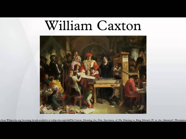 William Caxton YouTube