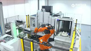 Haitian Smart Solution Dual-station Robot FMS Flexible Production Line