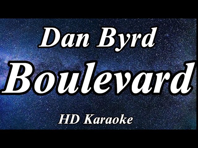 Boulevard - Dan Byrd | ZMC Karaoke class=