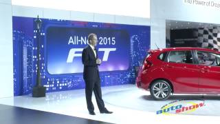 Honda Unveils 2015 FIT and Latest Version of ASIMO at 2014 NYC Auto Show