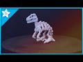 Velociraptor Flexi Dino #timelapse #3dprinting #adafruit