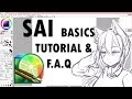 【Paint Tool SAI】 Beginners guide & Basics