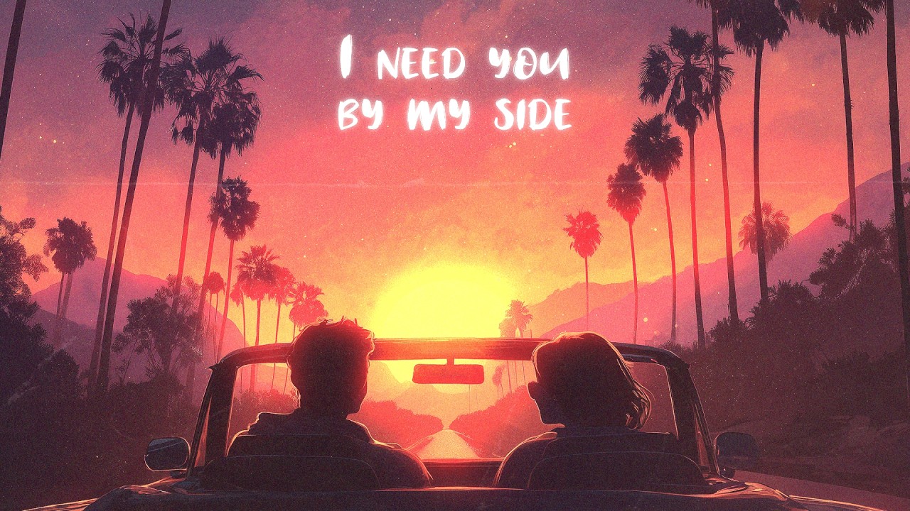 Luke Bergs & Popsicles - By My Side (Official Lyric Video)