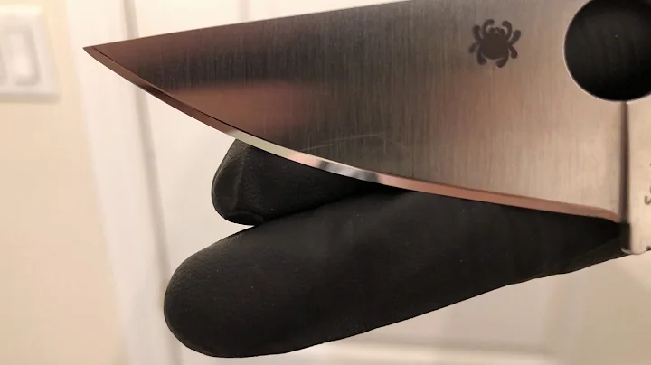 Spyderco Paramilitary 2 S110V mirror edge