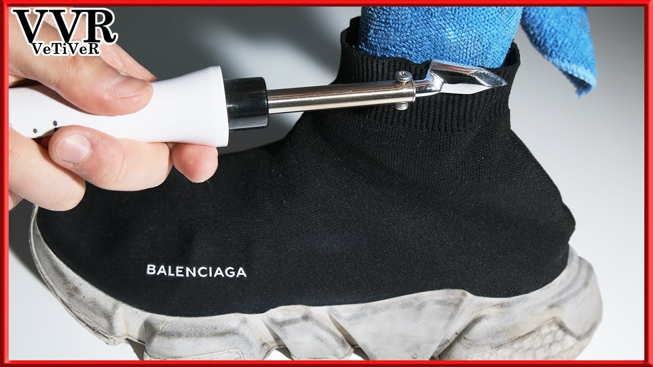 balenciaga runners how to clean