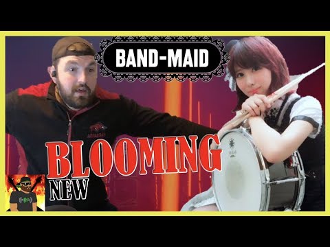 akane-can-drum!!!-|-band-maid---blooming-(official-music-video)-|-reaction