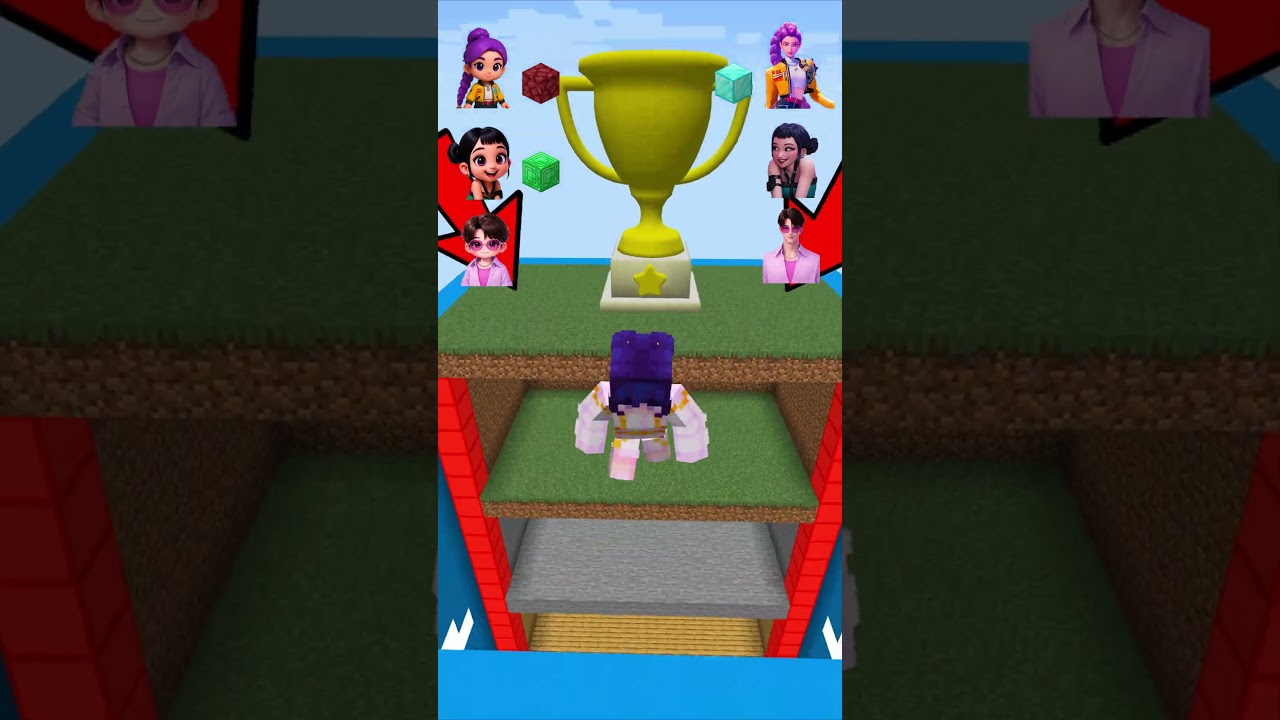 Kpop Demon Hunters vs Jump Down 😨😱 Part.1 