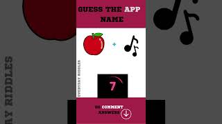 Guess the App | Riddles with Answer | Puzzle game | App quiz | #shots  #riddleswithanswers screenshot 3