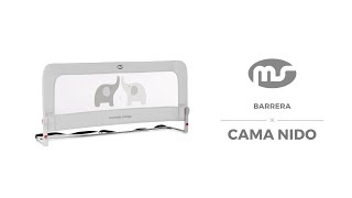 Barrera cama nido de 150 cm - Innovaciones MS