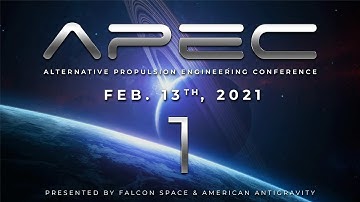 APEC 2/13, Part #1 - Mark Sokol - Antigravity Lab Experiments