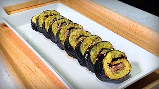 양배추 참치 김밥으로 다이어트 쭉쭉간다🎵