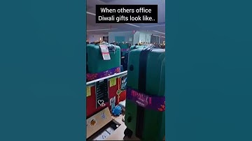 Some office Diwali gift and others are getting hopes. #diwali #office #gift #viral #funny #love
