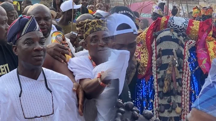 WASIU AYINDE ON THE STREETS OF TAPA WITH EGUNGUN SEJEJE ODIBERU RALLY