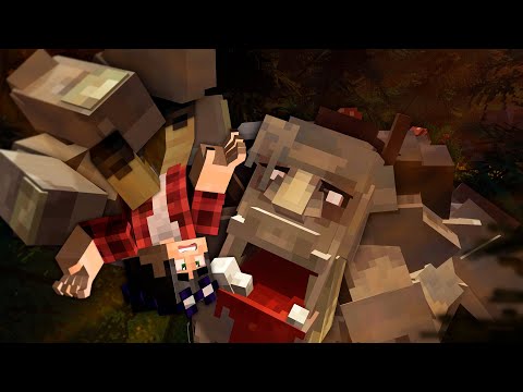 Видео: В ЛАПАХ У ЛЕСНОГО МОНСТРА - Страшилки Minecraft