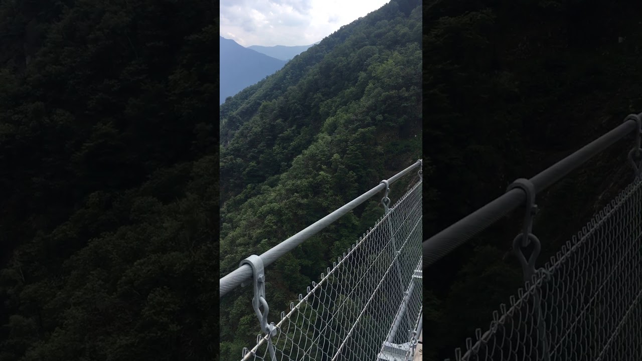 Tibetische Brücke "Carasc" (Monte Carasso)