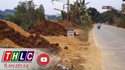 Tái diễn tình trạng đổ đất lên hành lang đường bộ| THLC