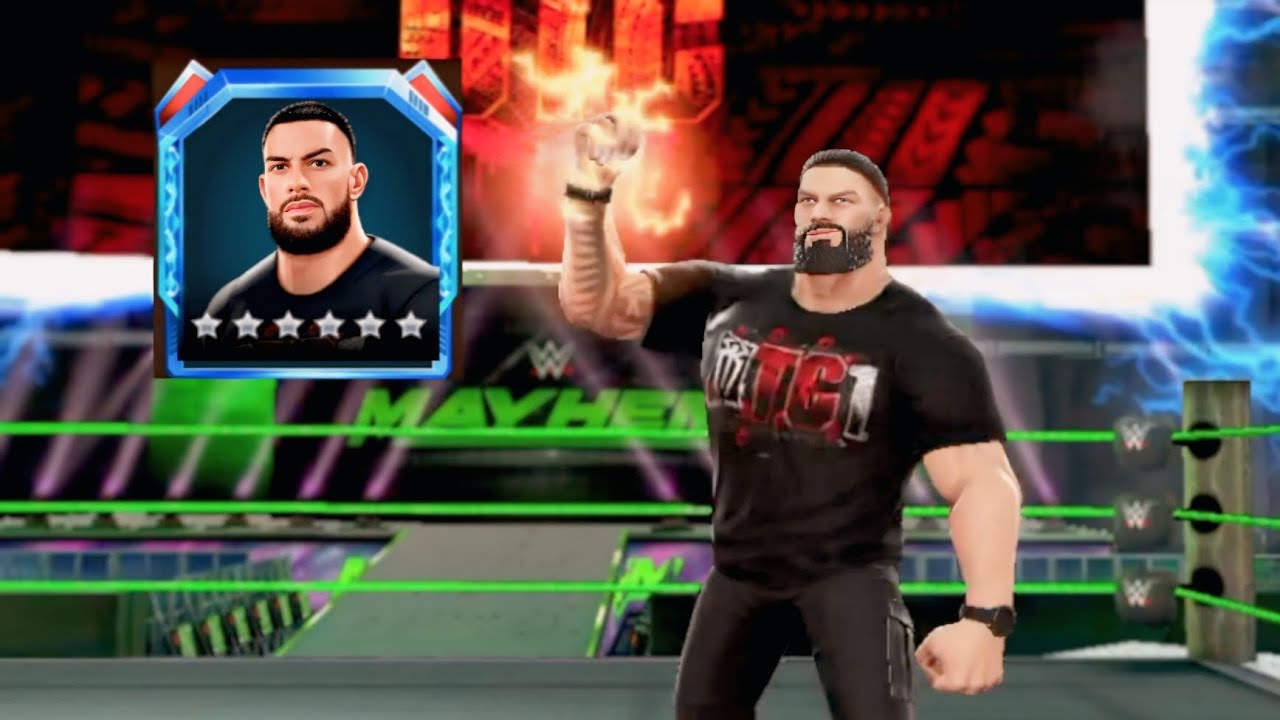 New 6Star Roman Reigns 🔥/ Game Play In Wwe Mayhem / WWE / Sarftech Gamer