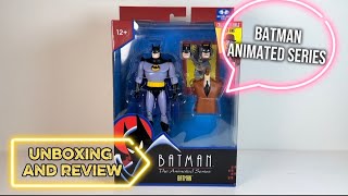 Batman Animated Series McFarland Action Figure Toy Unboxing and Review