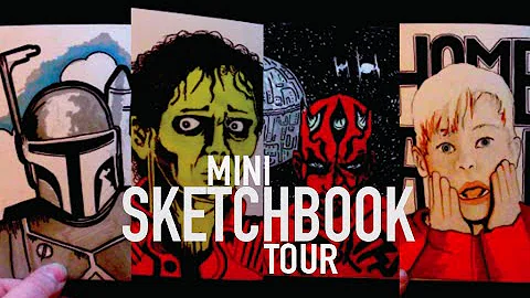 Mini Sketchbook Tour (Part 1) | Rosanna Smith
