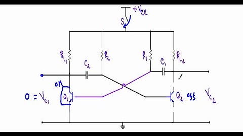 Astable Multivibrator using transistors ( w subtitles)